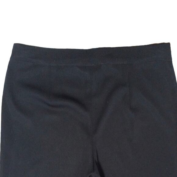 Exclusively Misook Womens Size Small Elastic Waist Dress Pants Black HIgh Rise - Picture 4 of 6
